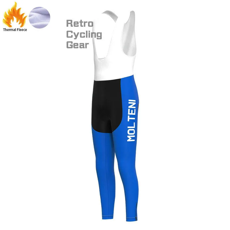 Molteni Brown Fleece Retro Cycling Kits