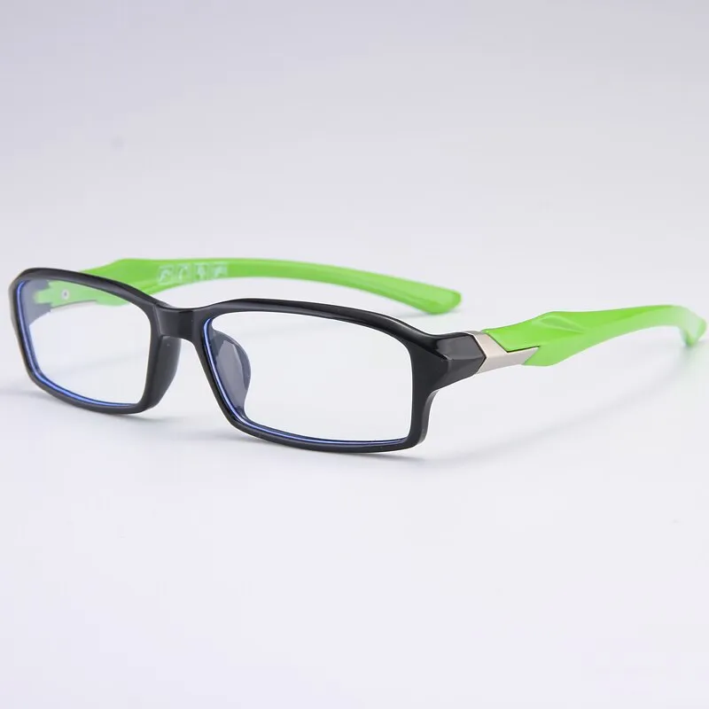 Zirosat Men's Full Rim Rectangle Tr 90 Sport Eyeglasses 6059